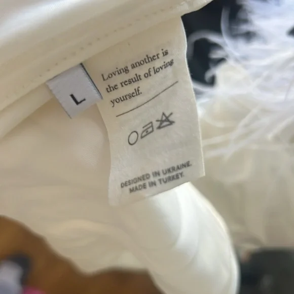 SLEEPER
+ NET SUSTAIN Boheme feather-trimmed ECOVERO-satin mini dress - Picture 5 of 5